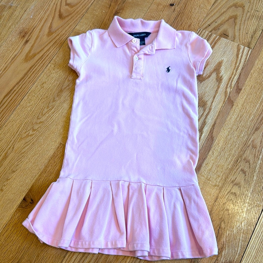 Girls Ralph Lauren Mesh Spring Dress